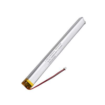باتری سفارشی 3.7 V 1600 میلی آمپر ساعتی LiPo باتری قابل شارژ 1C LiPo