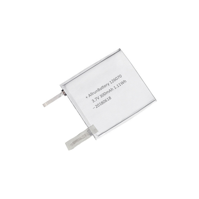 OEM 1C 3.7V 300mAh باتری لیتیوم پلیمری فوق نازک برای پخش کننده MP5