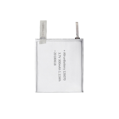 OEM 1C 3.7V 300mAh باتری لیتیوم پلیمری فوق نازک برای پخش کننده MP5