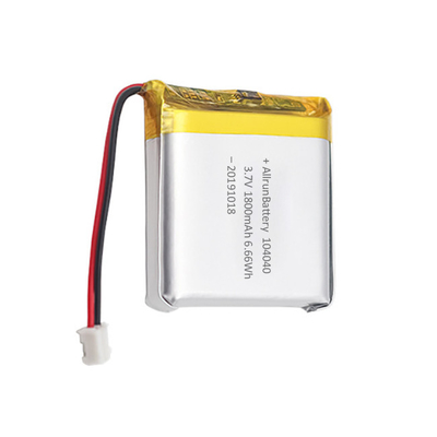 باتری لیتیوم پزشکی قابل شارژ سفارشی LiPo 3.7 V 1800mAh