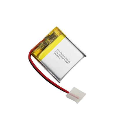 باتری مربعی شکل Light 1C باتری قابل شارژ 3.7 ولتی 400 میلی آمپر ساعتی