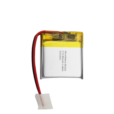 باتری مربعی شکل Light 1C باتری قابل شارژ 3.7 ولتی 400 میلی آمپر ساعتی