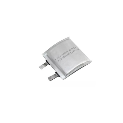 باتری لیتیومی شکل سفارشی 450mah 3.7 V باتری قابل شارژ لیتیوم پلیمری برای دستگاه های فشار خون
