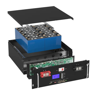باتری LiFePO4 سفارشی Powerwall سیستم انرژی خورشیدی 48V 100Ah باتری LiFePO4